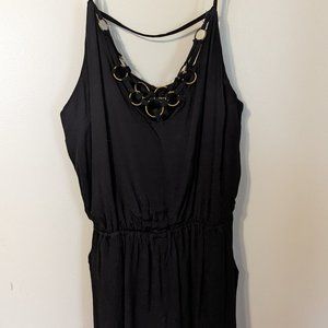 NWT Very J Black Romper Size Medium